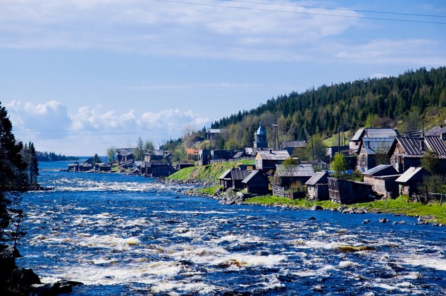 Терский берег, село Умба